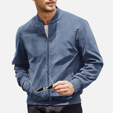 Belavyn | Menâs Heritage Zipper Jacket in Black