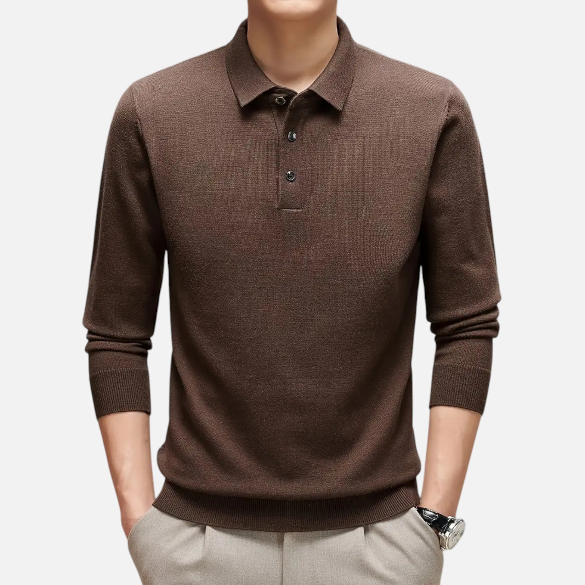 Belavyn | Menâs Heritage Wool Blend Sweater Jacket