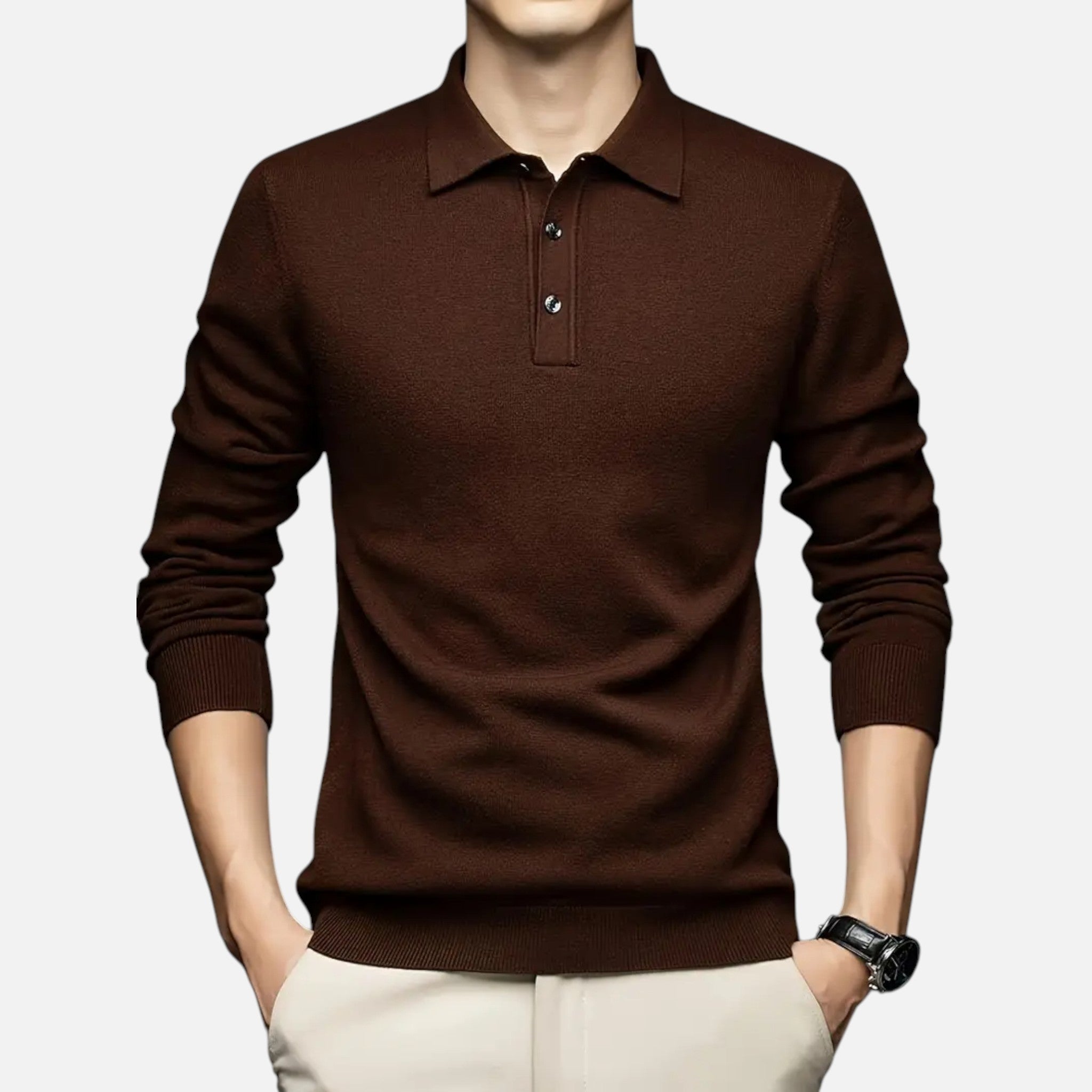 Belavyn | Menâs Heritage Wool Blend Sweater Jacket