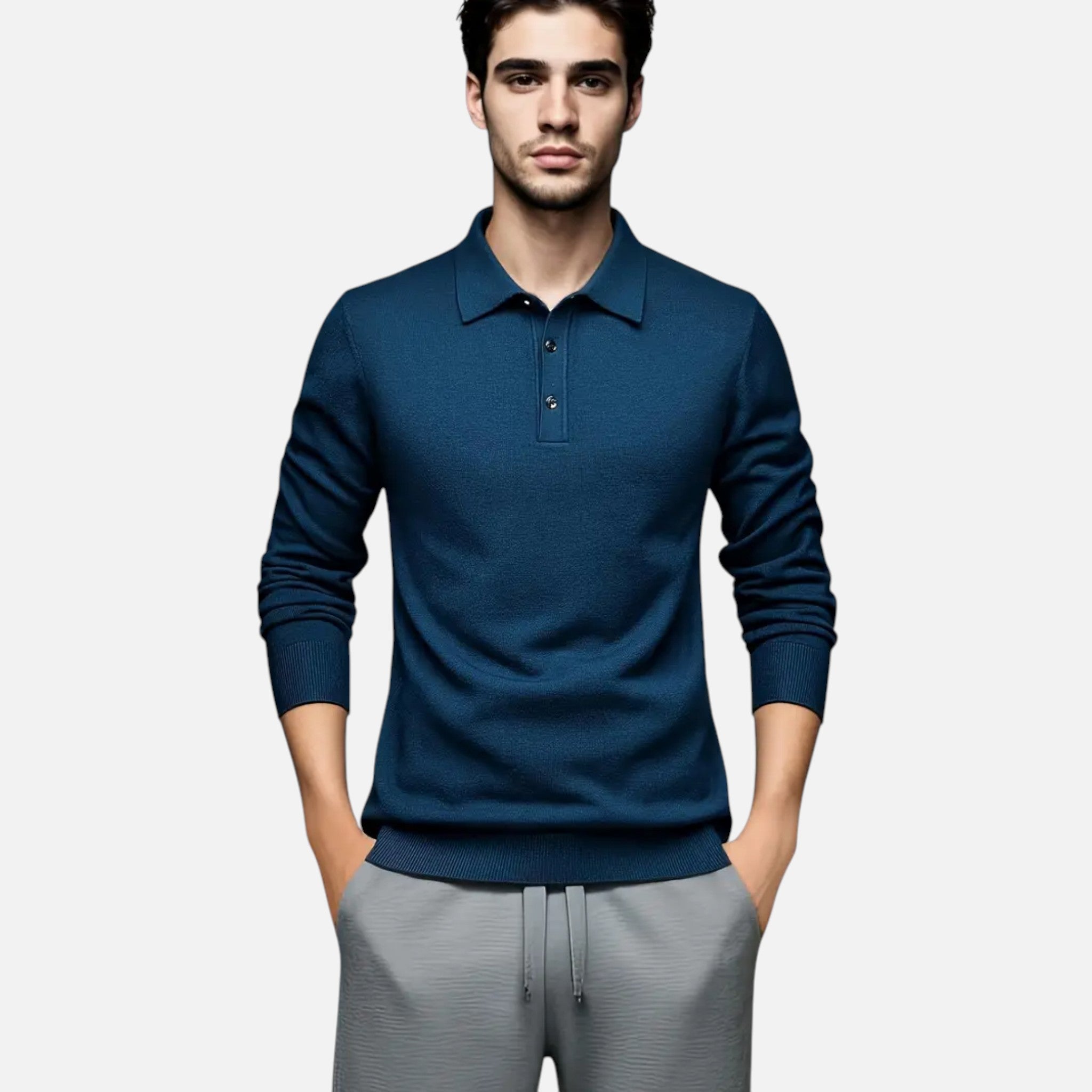 Belavyn | Menâs Heritage Wool Blend Sweater Jacket