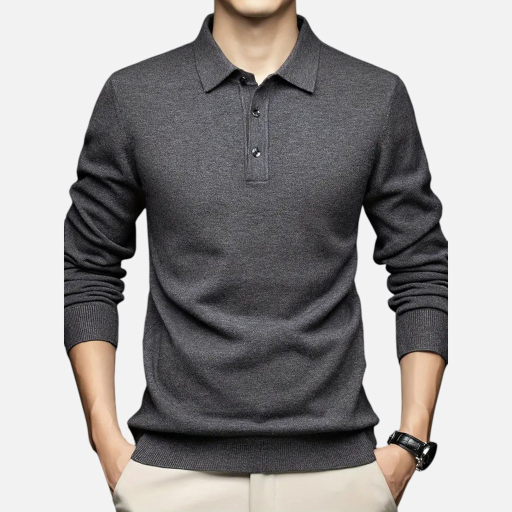 Belavyn | Menâs Heritage Wool Blend Sweater Jacket