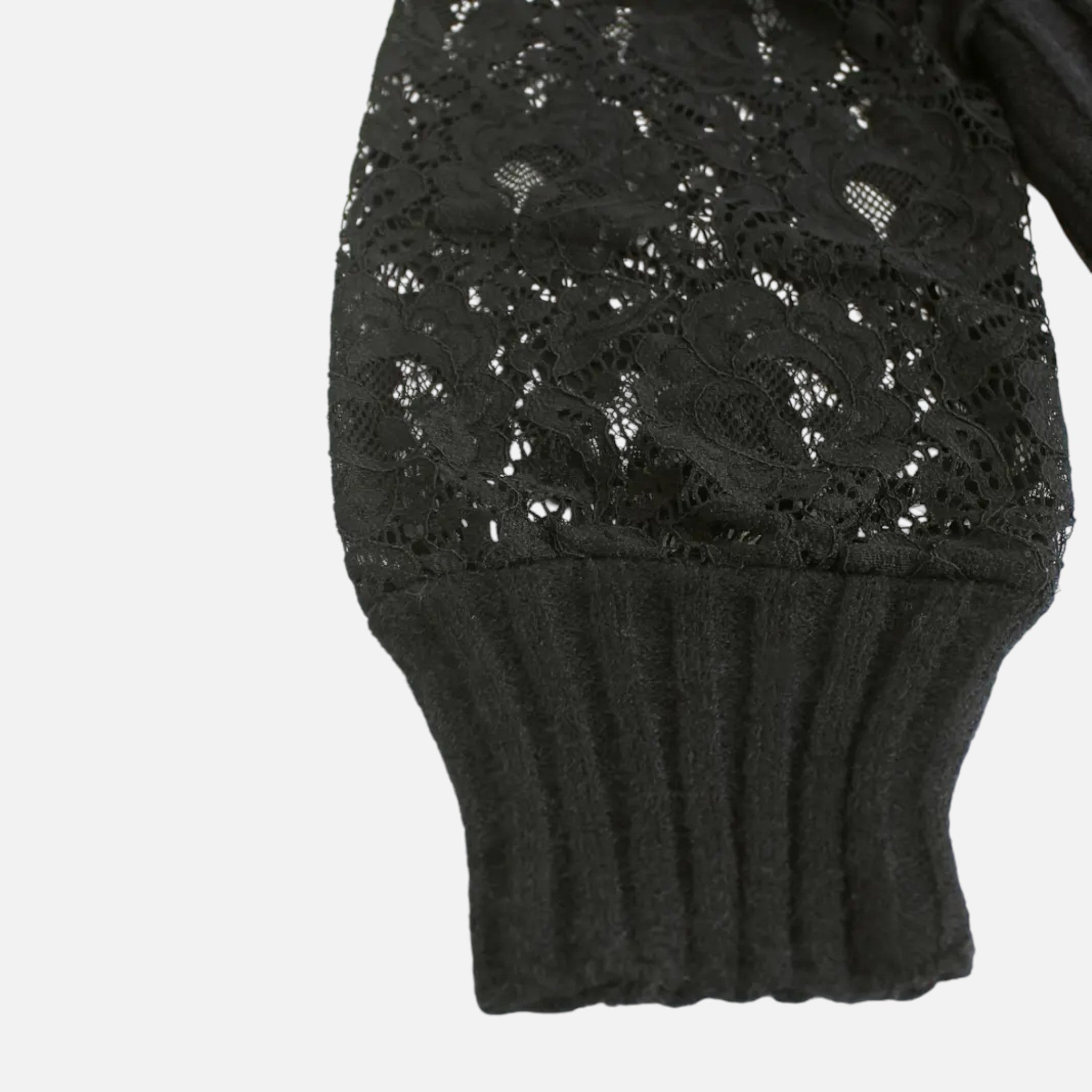 Belavyn | Womenâs GuipureâLace TurtleâNeck Sweater