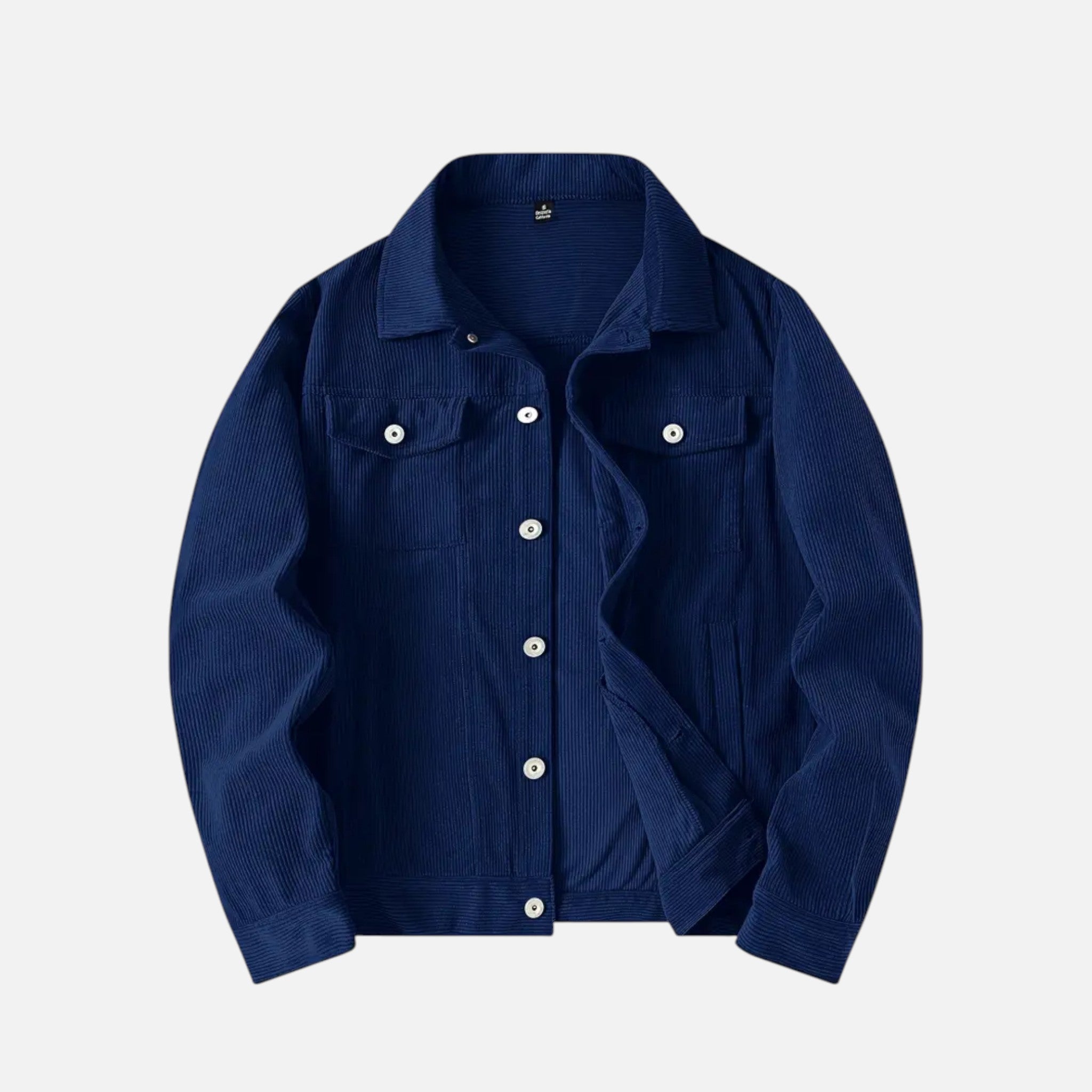 Belavyn | Men’s Vintage Corduroy Jacket – Heritage Brown #color_navy-blue
