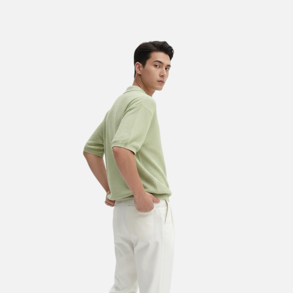 Belavyn | Menâs Riviera Knit Polo Shirt