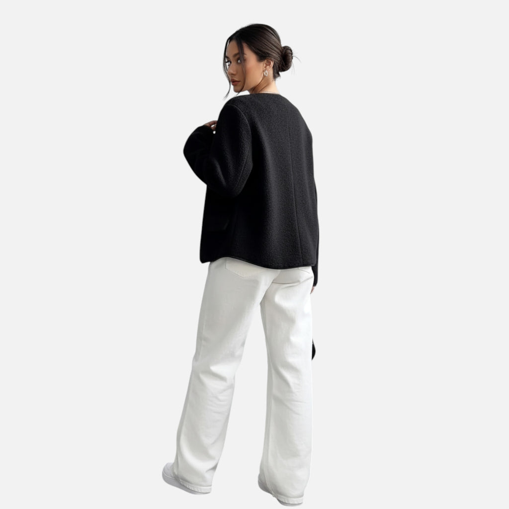 Black cardigan #color_black