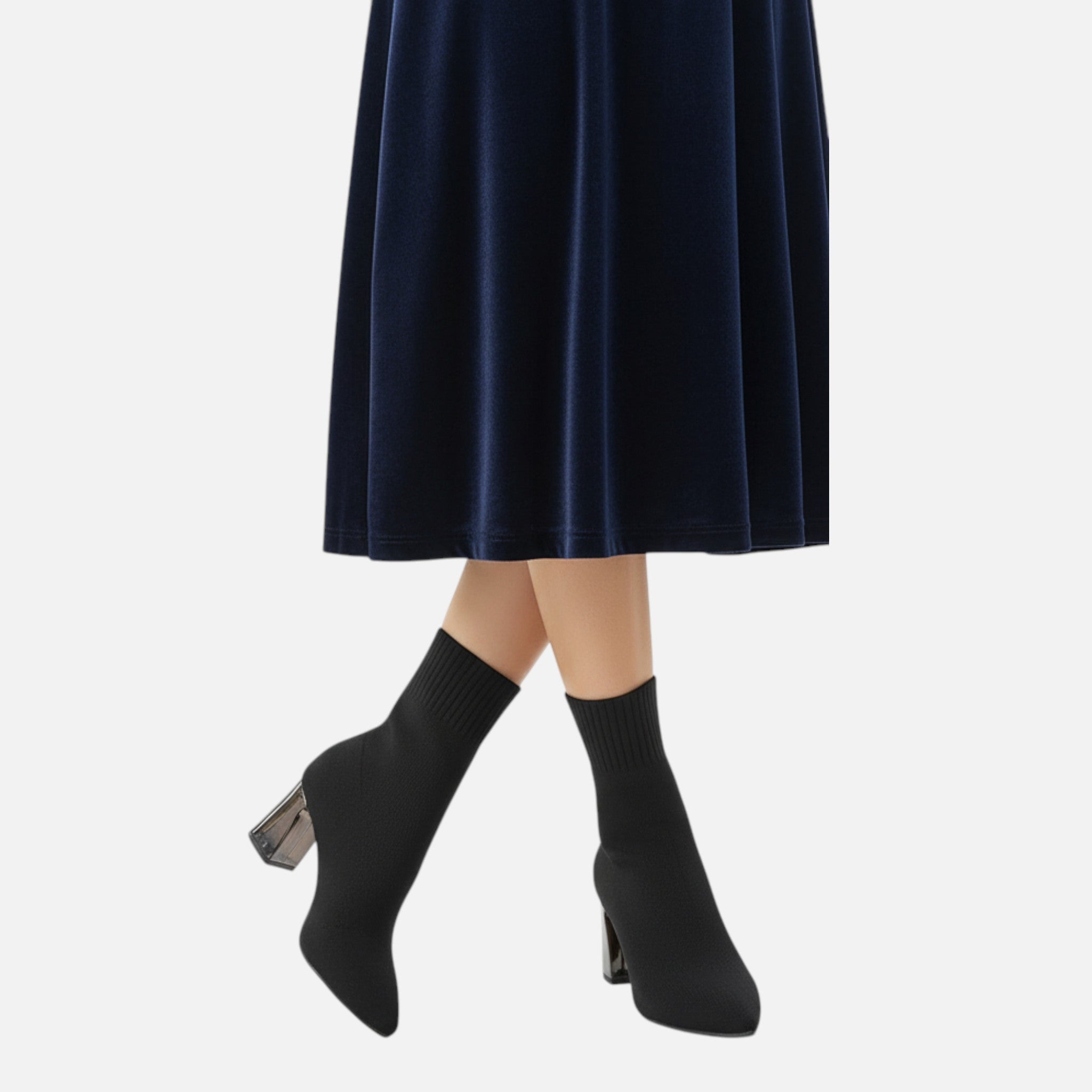 Belavyn | Womenâs Elegant Chunky Heel Pumps
