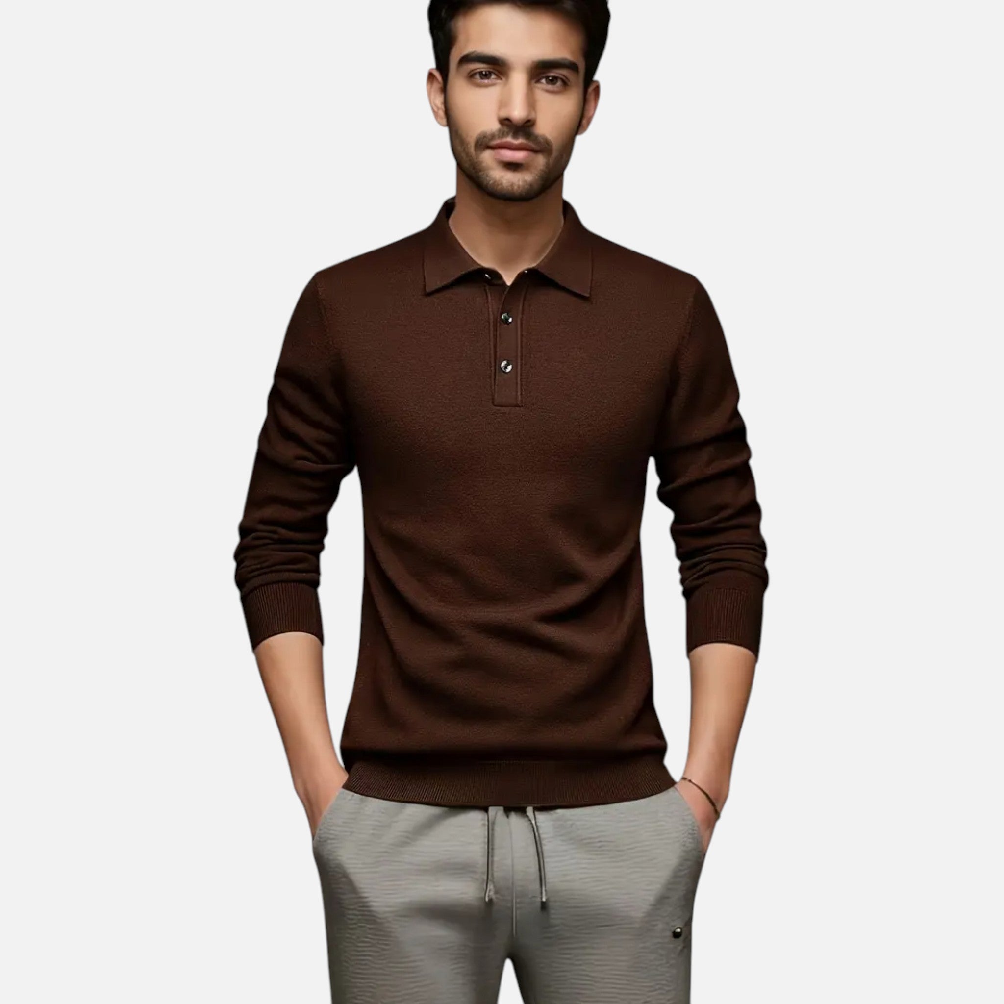 Belavyn | Menâs Heritage Wool Blend Sweater Jacket
