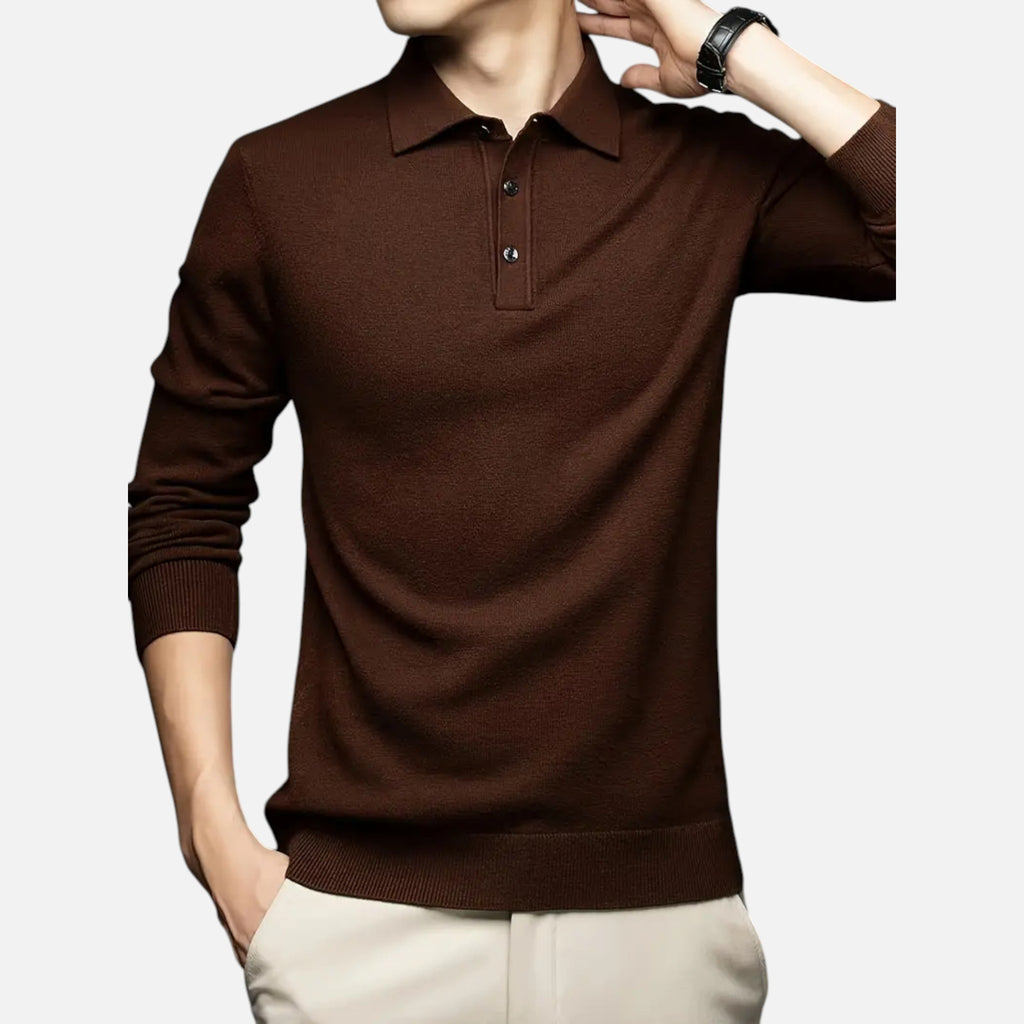 Belavyn | Menâs Heritage Wool Blend Sweater Jacket