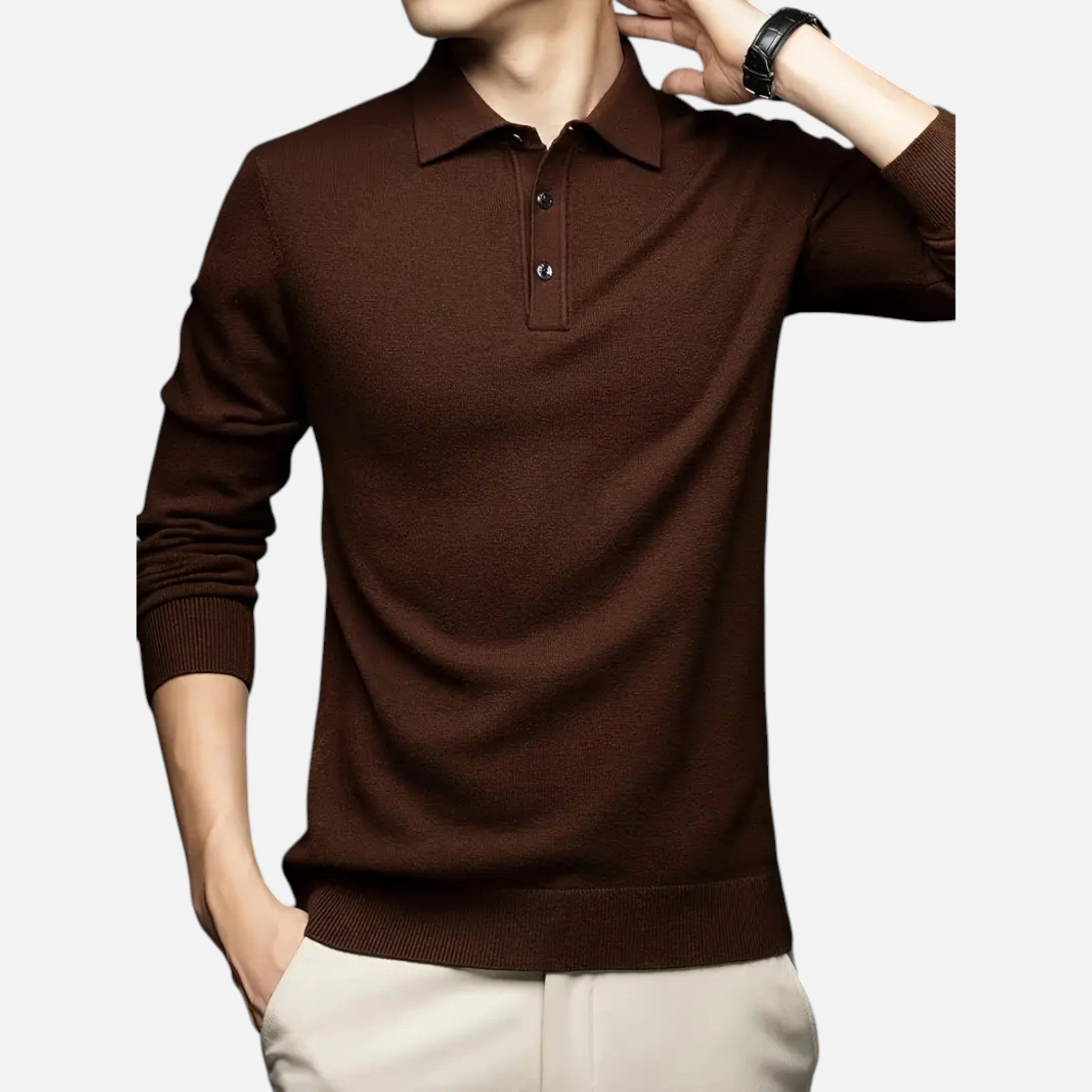 Belavyn | Menâs Heritage Wool Blend Sweater Jacket