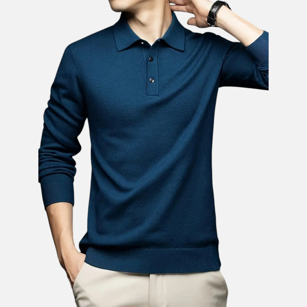 Belavyn | Menâs Heritage Wool Blend Sweater Jacket