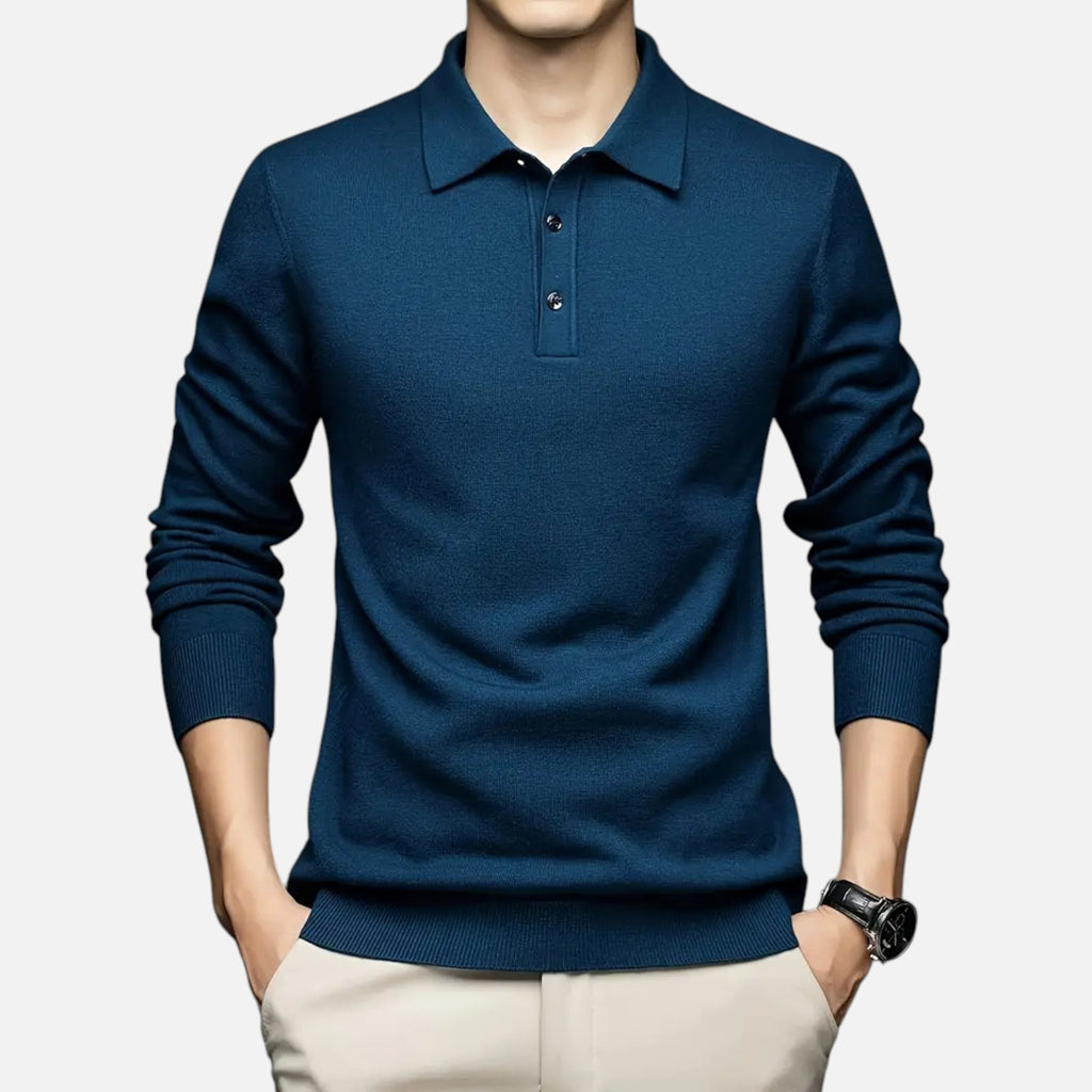 Belavyn | Menâs Heritage Wool Blend Sweater Jacket