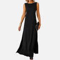 Belavyn | Womenâs Sleeveless Jacquard Midi Dress