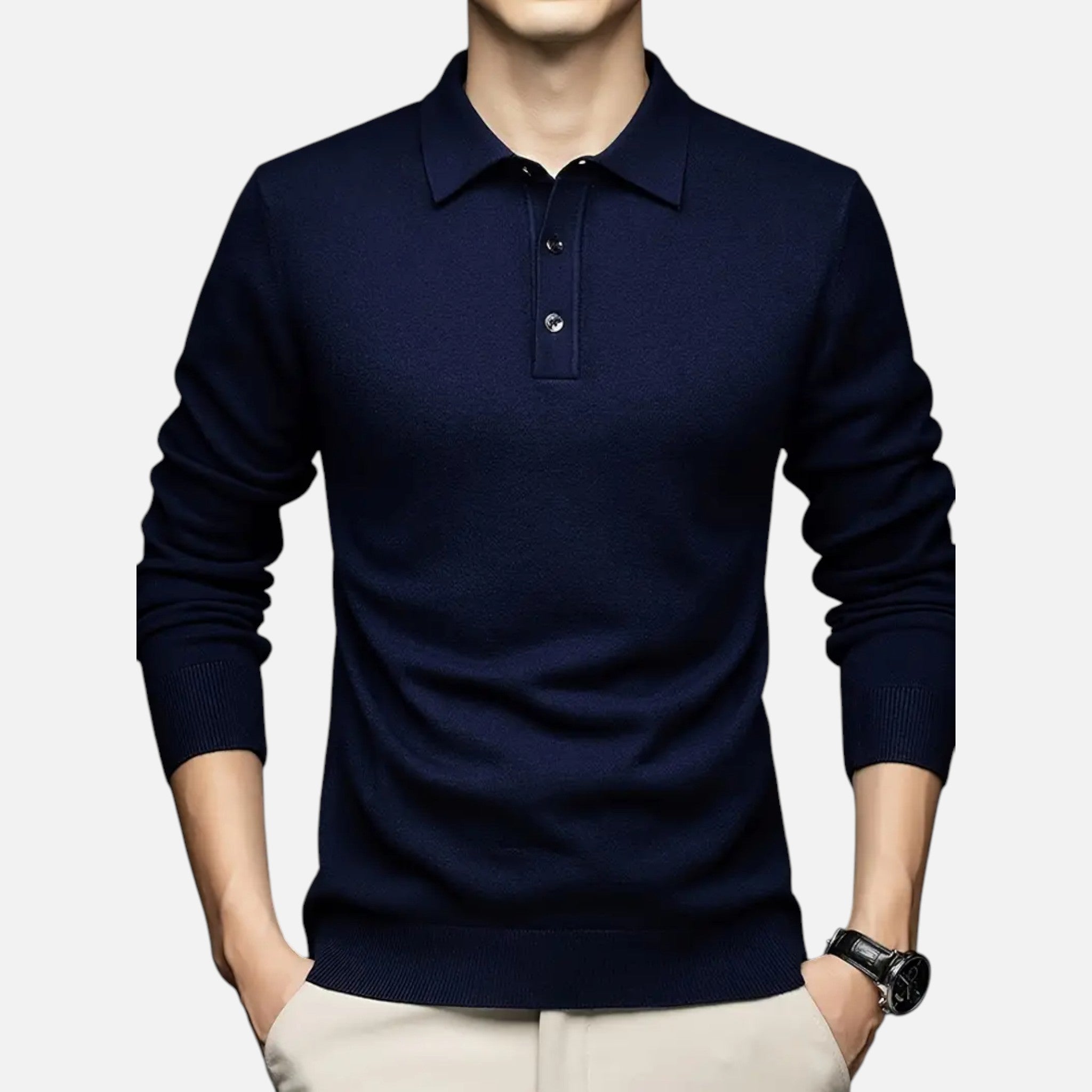 Belavyn | Menâs Heritage Wool Blend Sweater Jacket