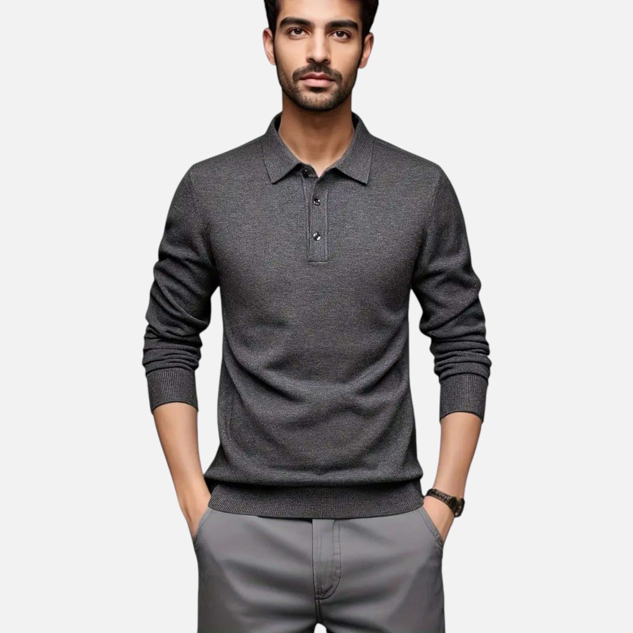 Belavyn | Menâs Heritage Wool Blend Sweater Jacket