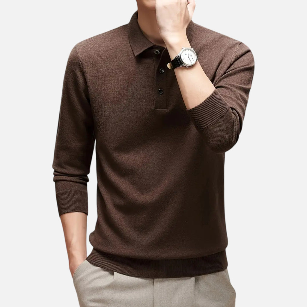 Belavyn | Menâs Heritage Wool Blend Sweater Jacket