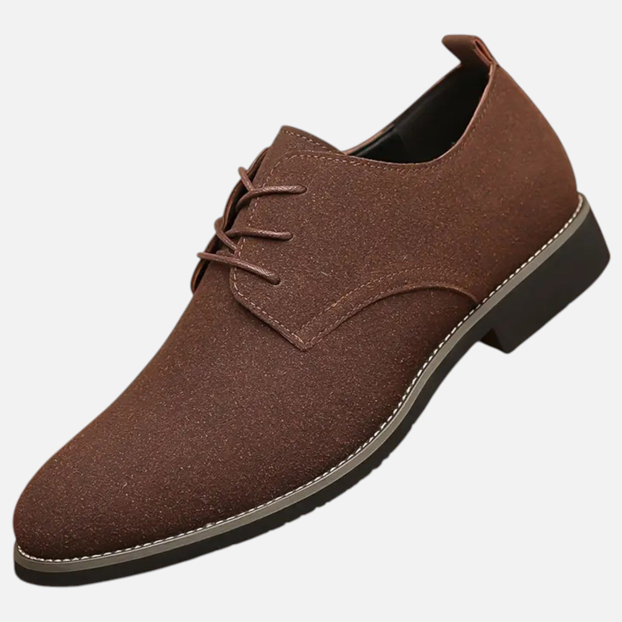 Belavyn | Menâs Classic Black Pointed-Toe Dress Shoes