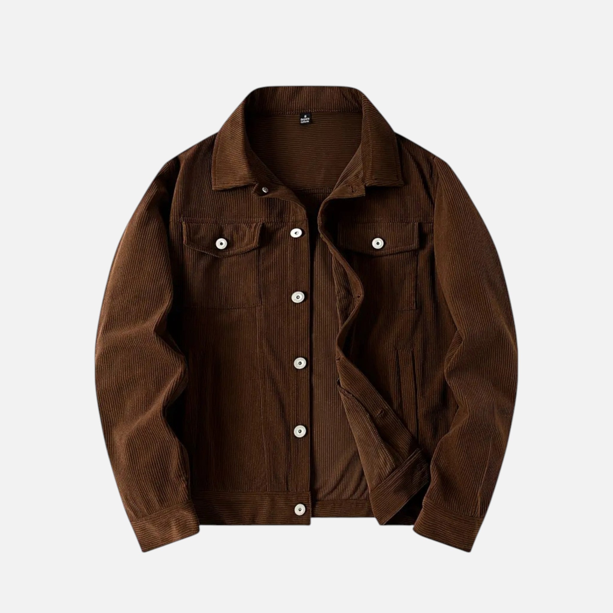 Belavyn | Men’s Vintage Corduroy Jacket – Heritage Brown #color_coffee