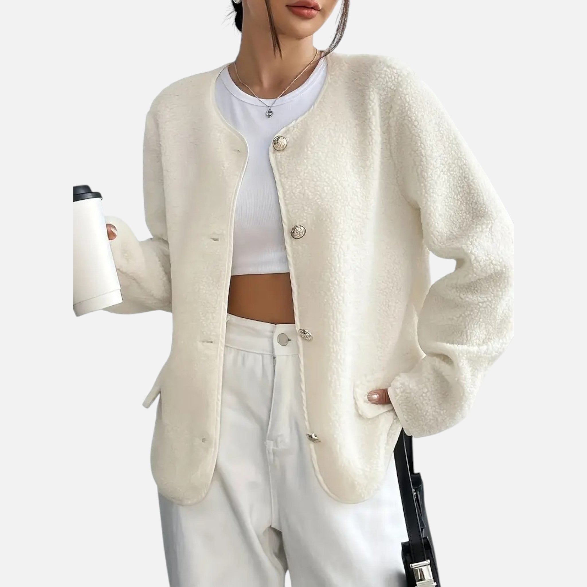 Beige cardigan #color_beige