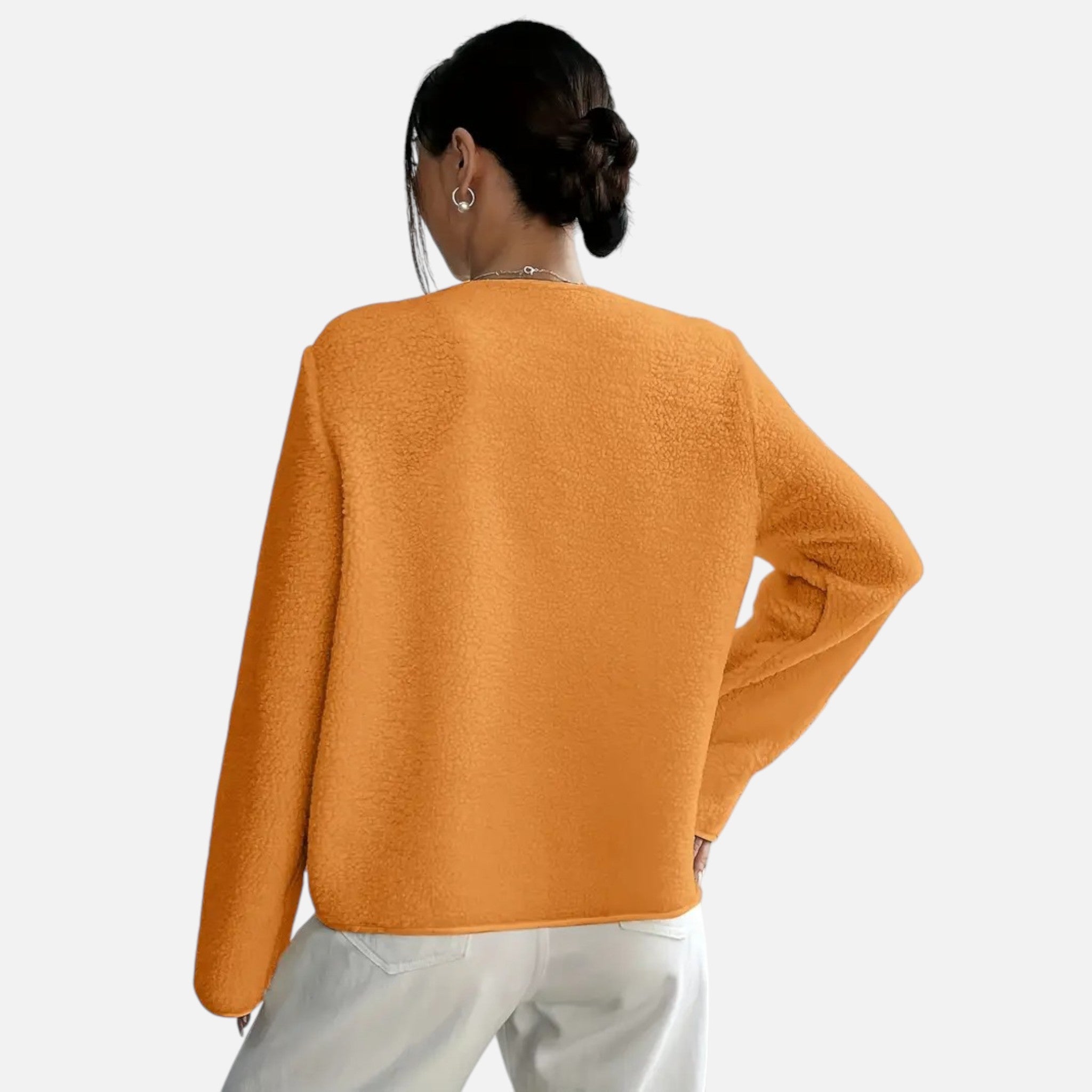 Earth yellow cardigan #color_earth-yellow