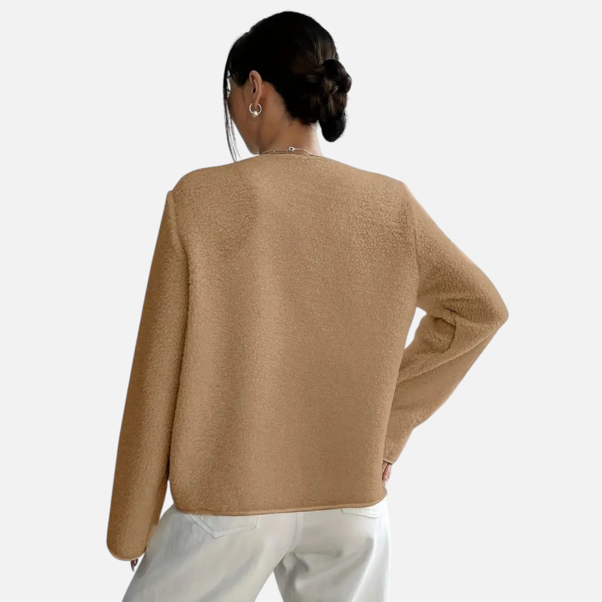 Coffee cardigan #color_coffee