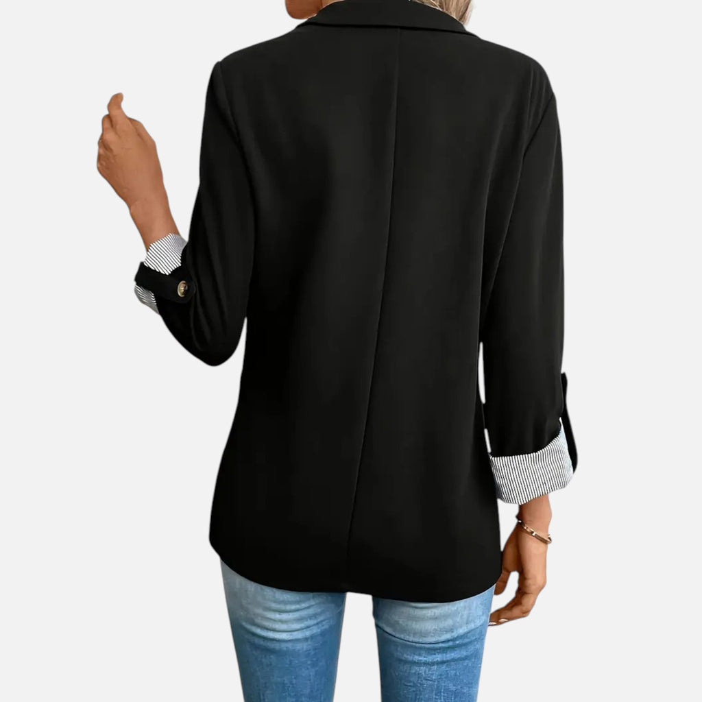 Belavynâ¯| Womenâs Riviera LightâBlue DoubleâBreasted Blazer