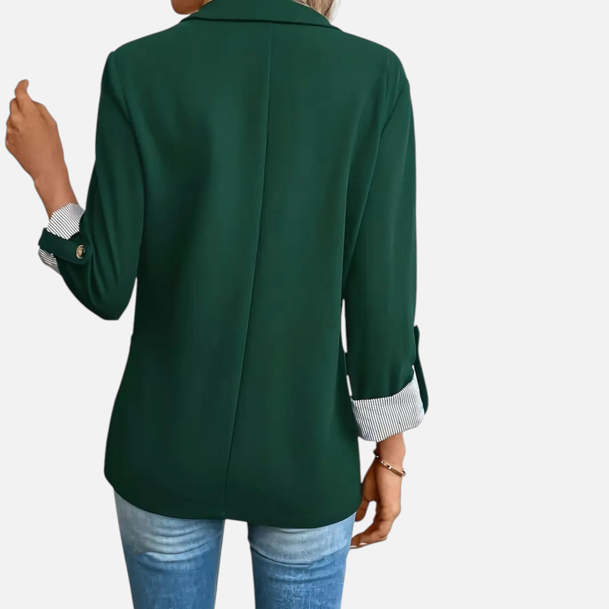 Belavynâ¯| Womenâs Riviera LightâBlue DoubleâBreasted Blazer