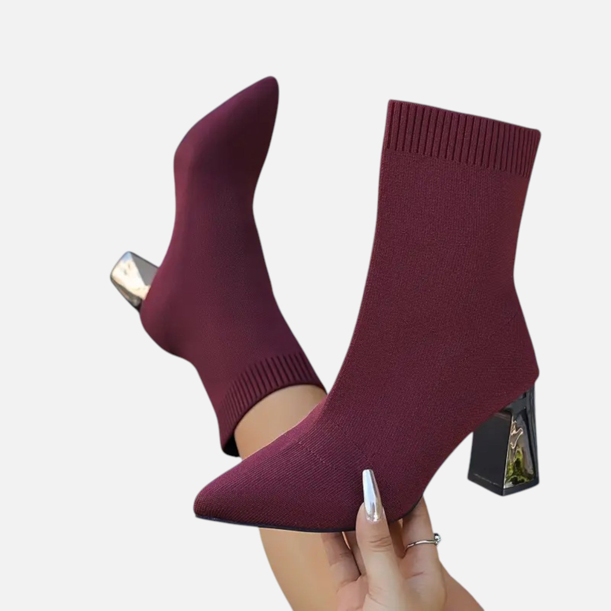 Belavyn | Womenâs Elegant Chunky Heel Pumps