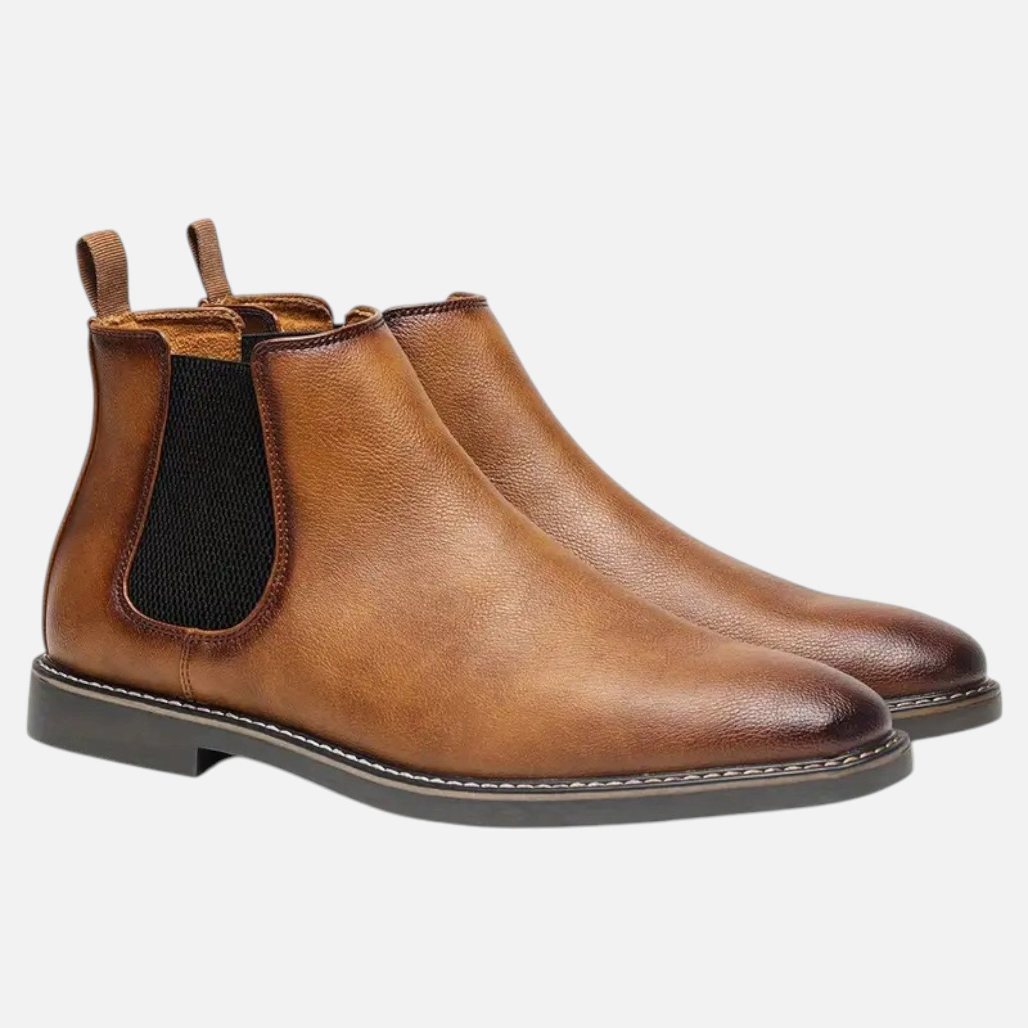 Belavyn | Menâs Heritage Two-Tone Leather Boots