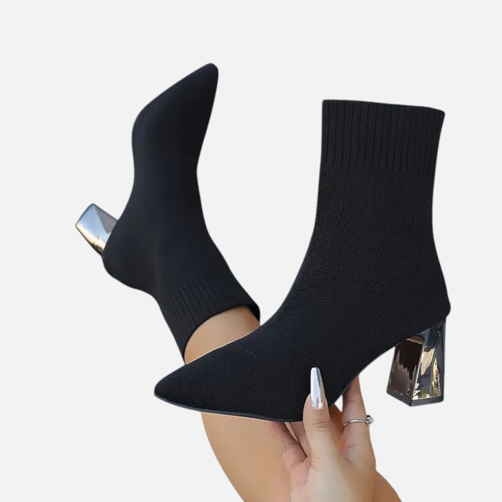 Belavyn | Womenâs Elegant Chunky Heel Pumps