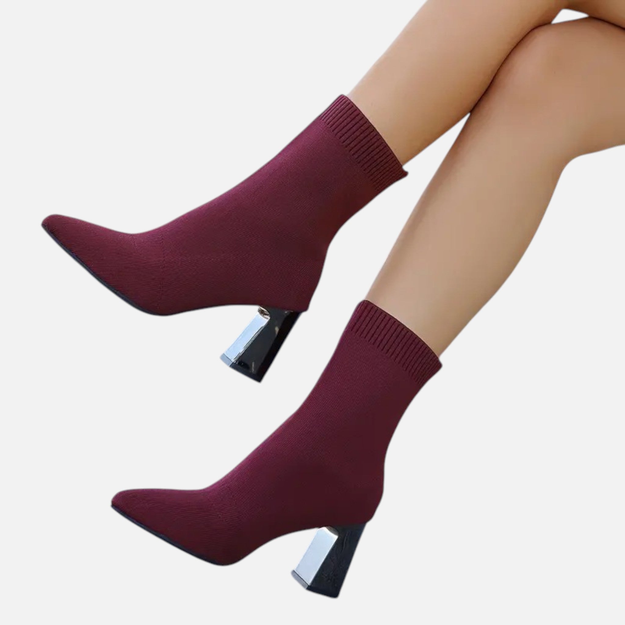Belavyn | Womenâs Elegant Chunky Heel Pumps