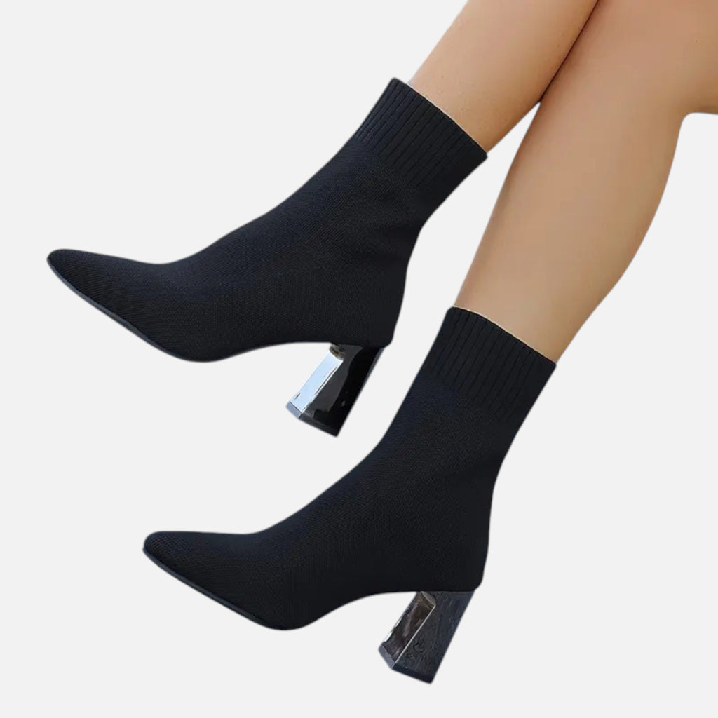 Belavyn | Womenâs Elegant Chunky Heel Pumps