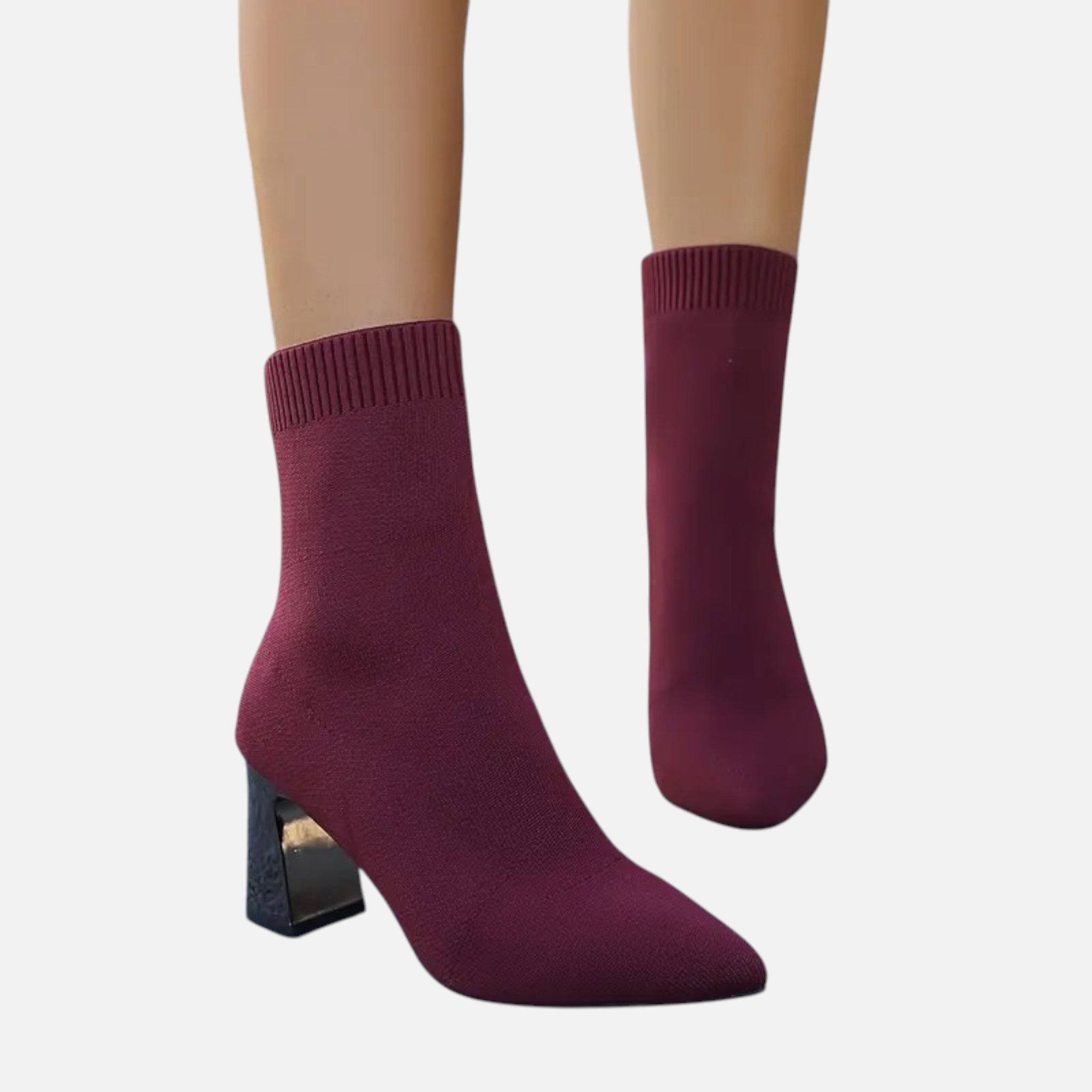 Belavyn | Womenâs Elegant Chunky Heel Pumps
