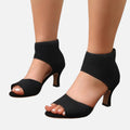 Belavyn | Womenâs Elegant Wide-Width Heeled Sandals