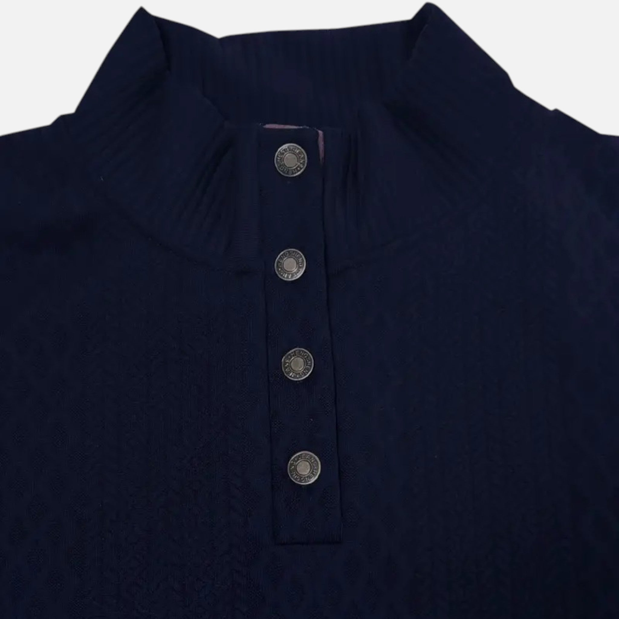 Belavyn | Menâs Cable-Knit Stand Collar Sweater