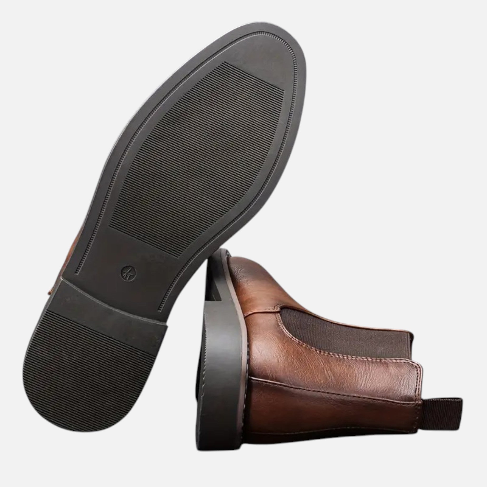 Belavyn | Menâs Heritage Two-Tone Leather Boots