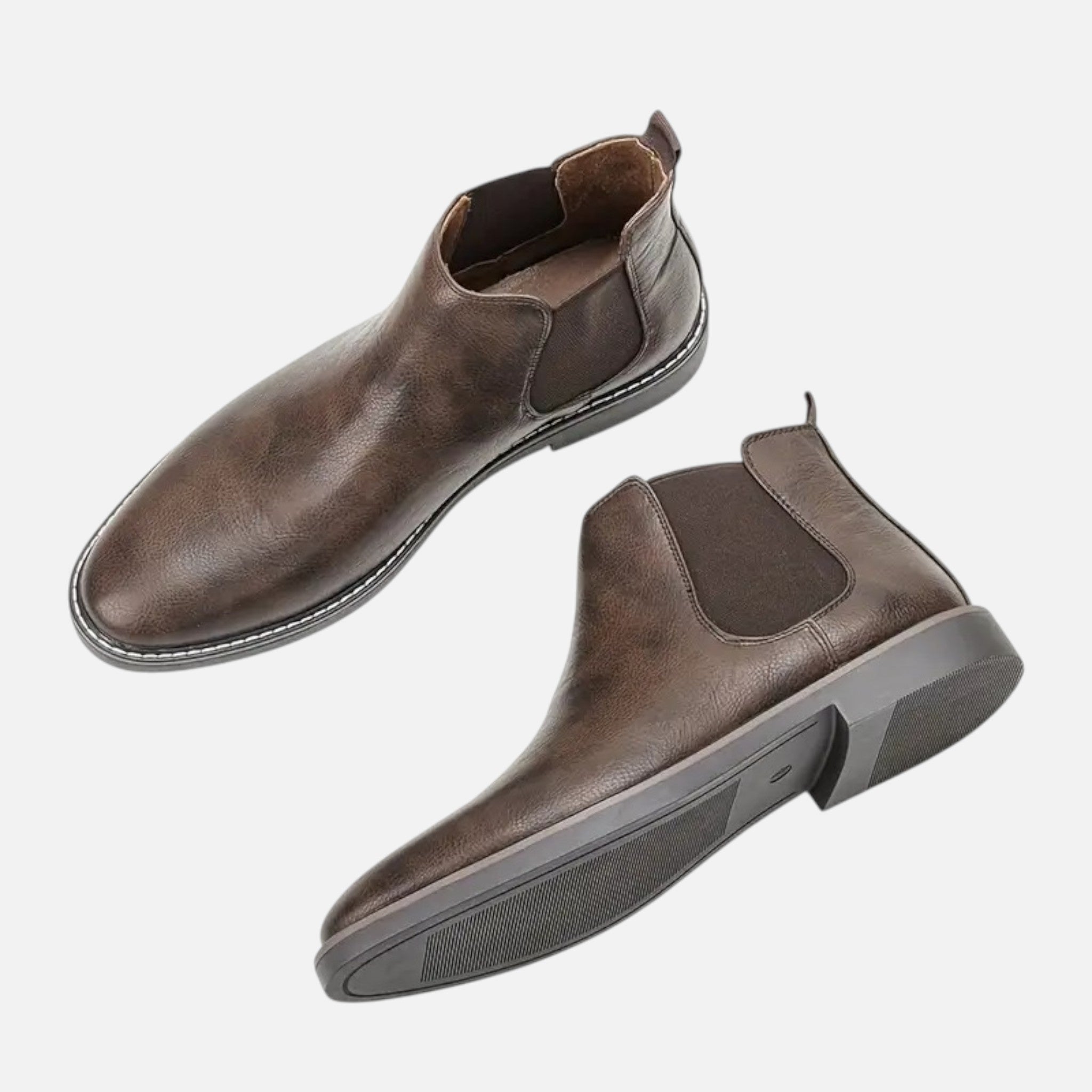 Belavyn | Menâs Heritage Two-Tone Leather Boots