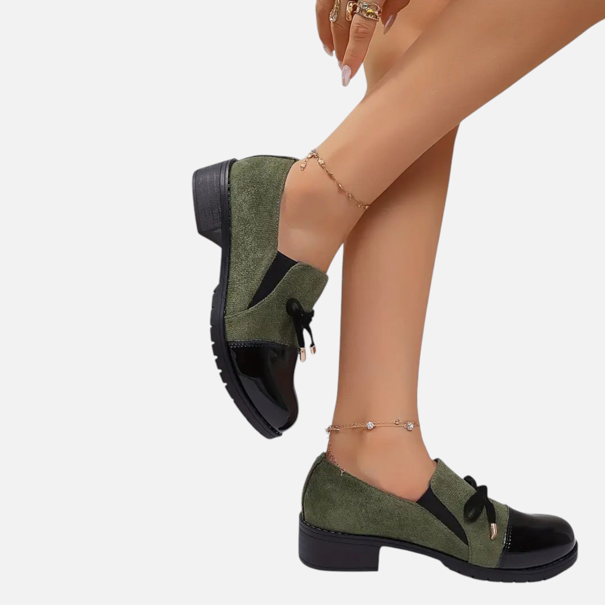 Belavyn | Womenâs Elegant Bow Slip-On Loafers