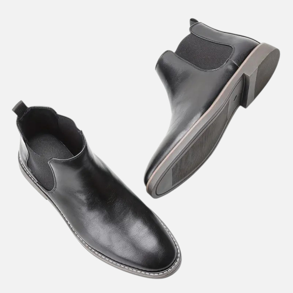 Belavyn | Menâs Heritage Two-Tone Leather Boots