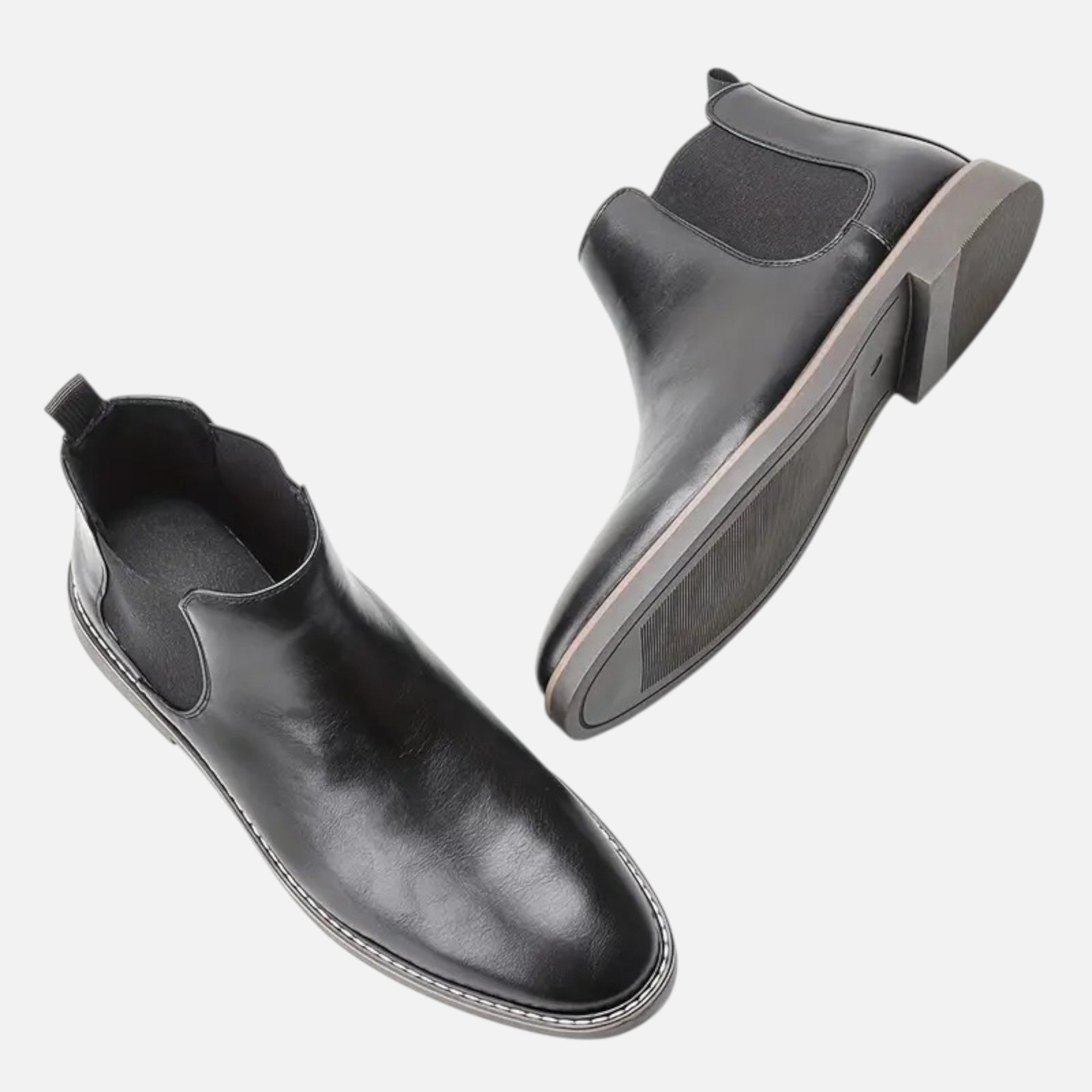 Belavyn | Menâs Heritage Two-Tone Leather Boots