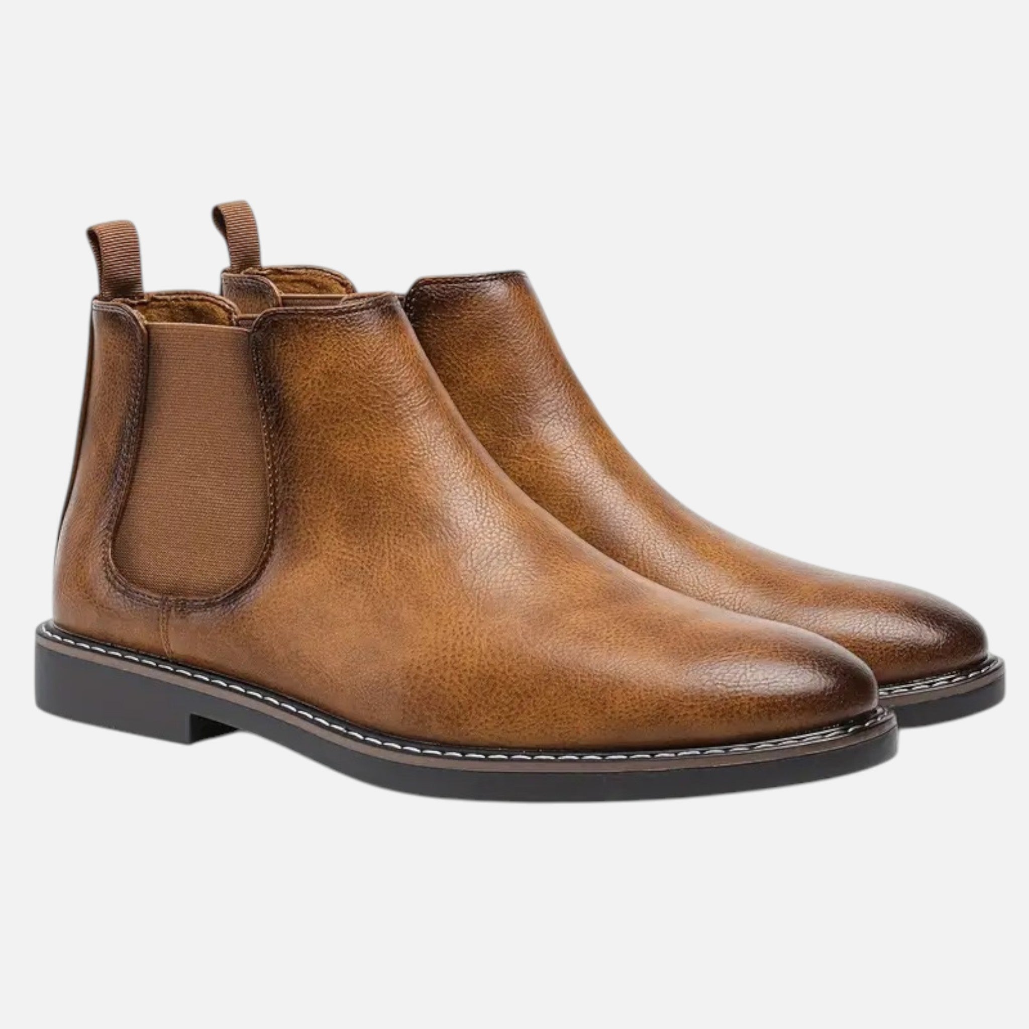 Belavyn | Menâs Heritage Two-Tone Leather Boots