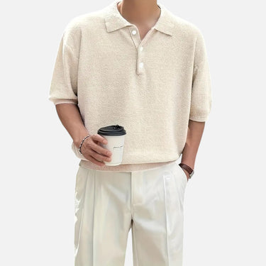 Belavyn | Menâs Riviera Knit Polo Shirt