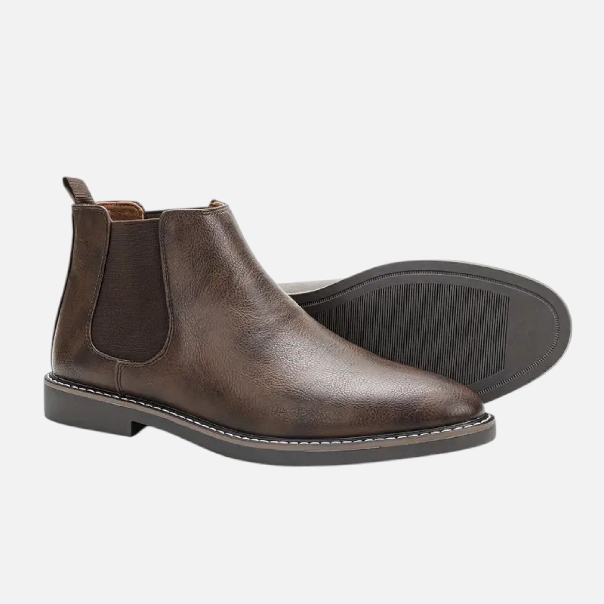 Belavyn | Menâs Heritage Two-Tone Leather Boots