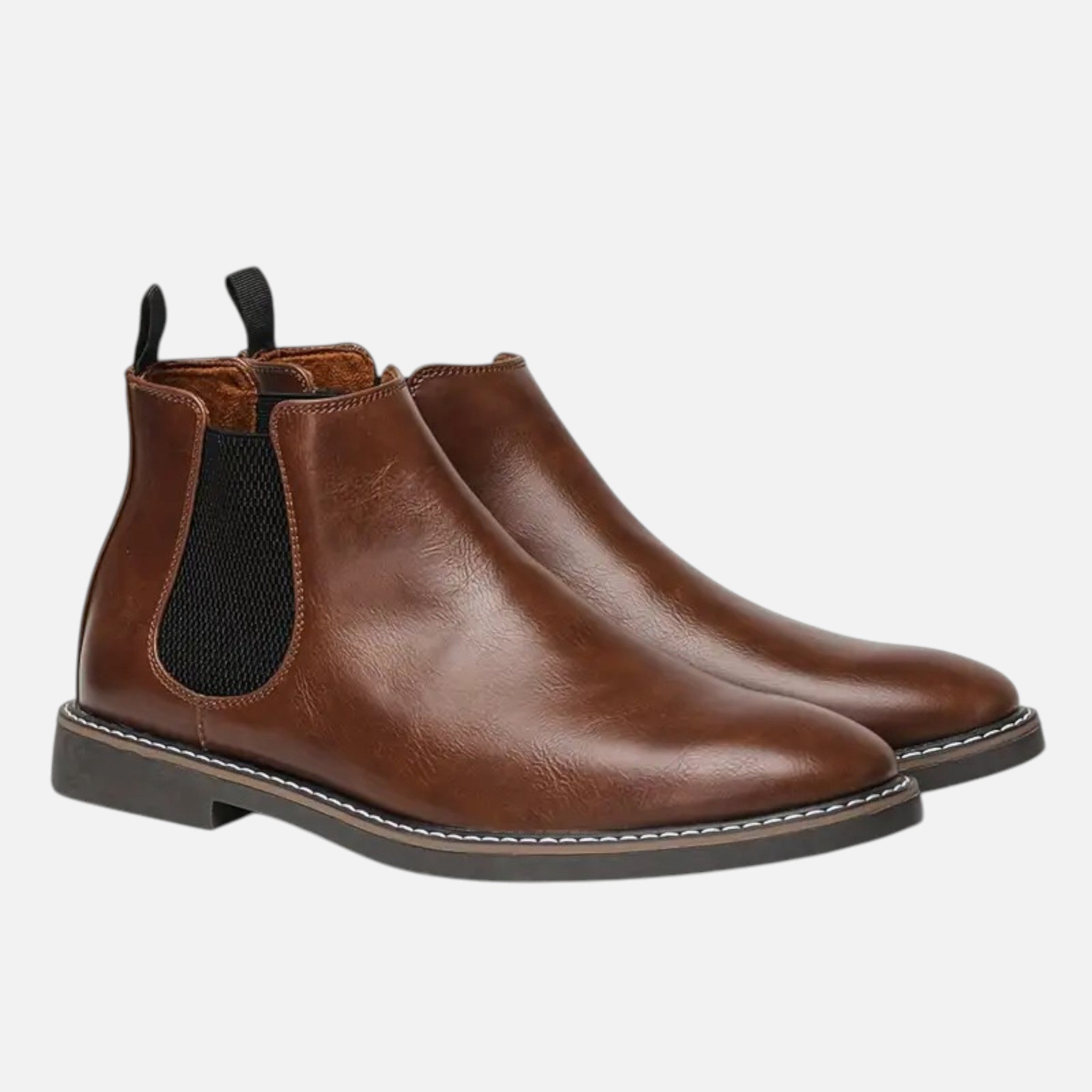 Belavyn | Menâs Heritage Two-Tone Leather Boots