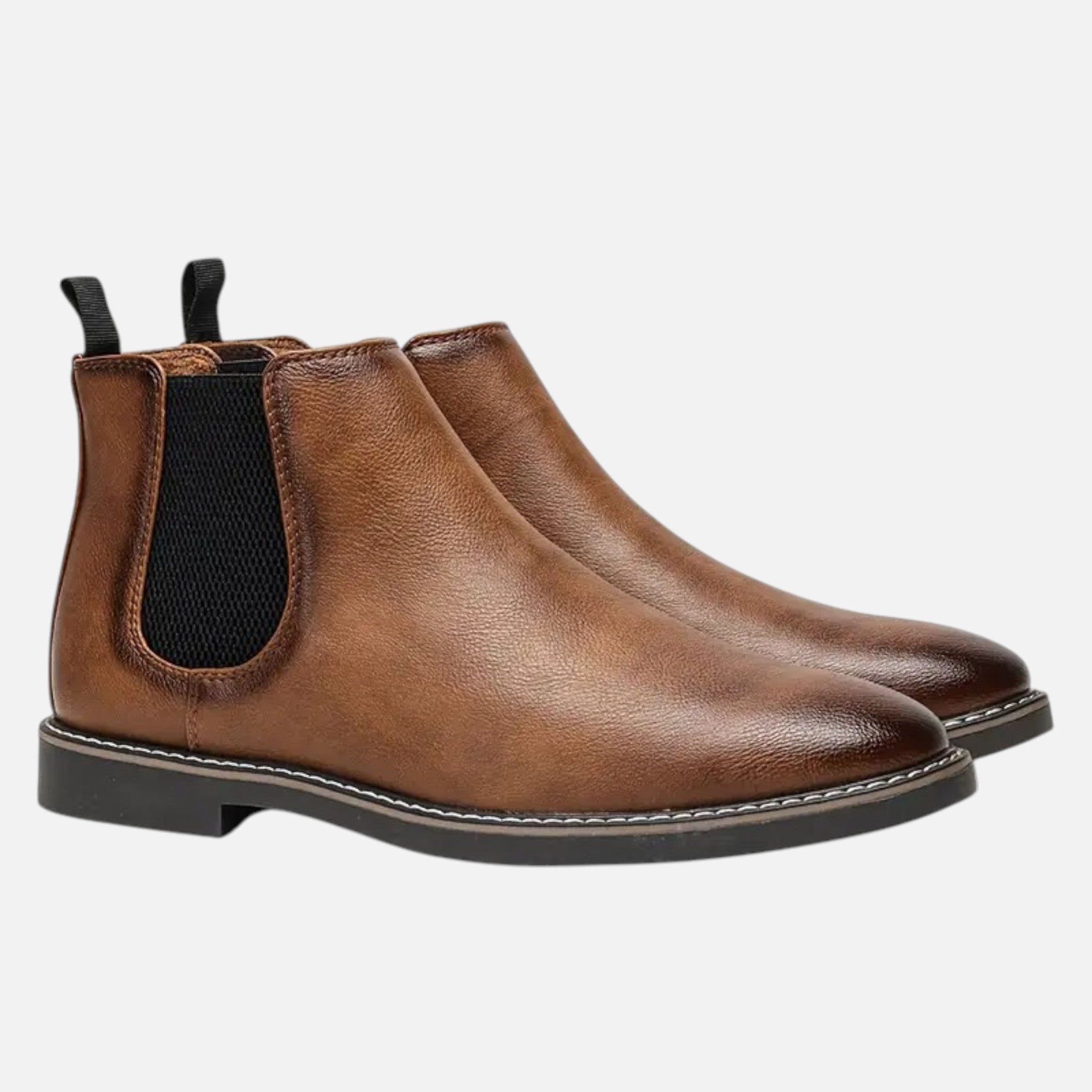 Belavyn | Menâs Heritage Two-Tone Leather Boots