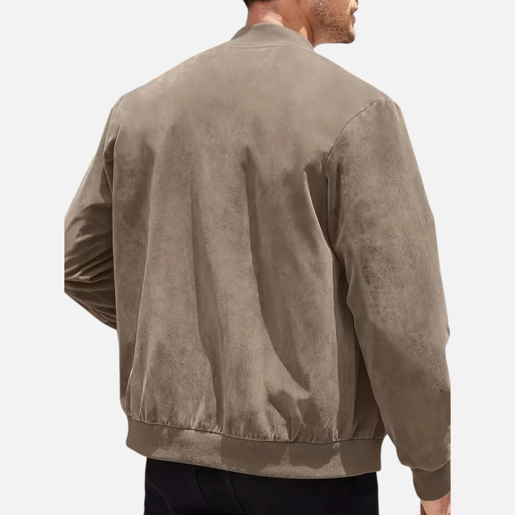 Belavyn | Menâs Heritage Zipper Jacket in Black