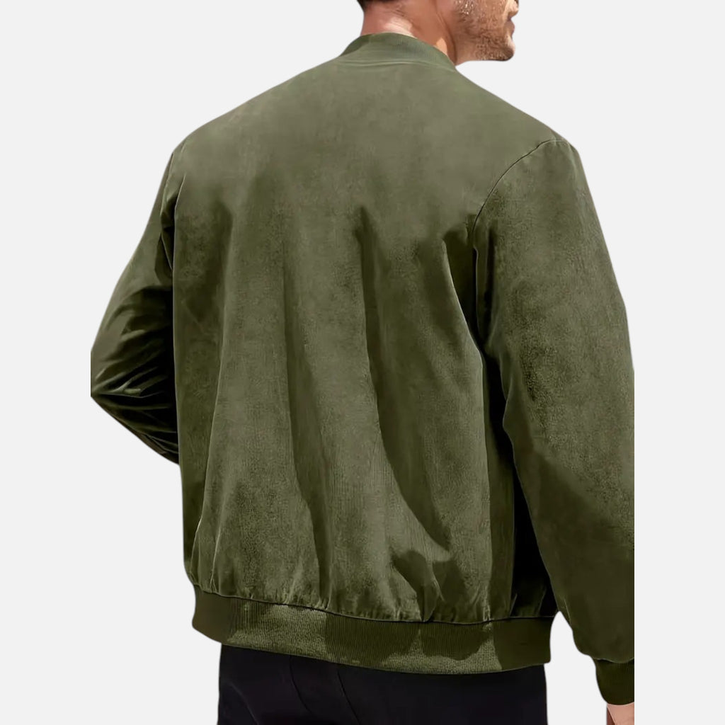 Belavyn | Menâs Heritage Zipper Jacket in Black