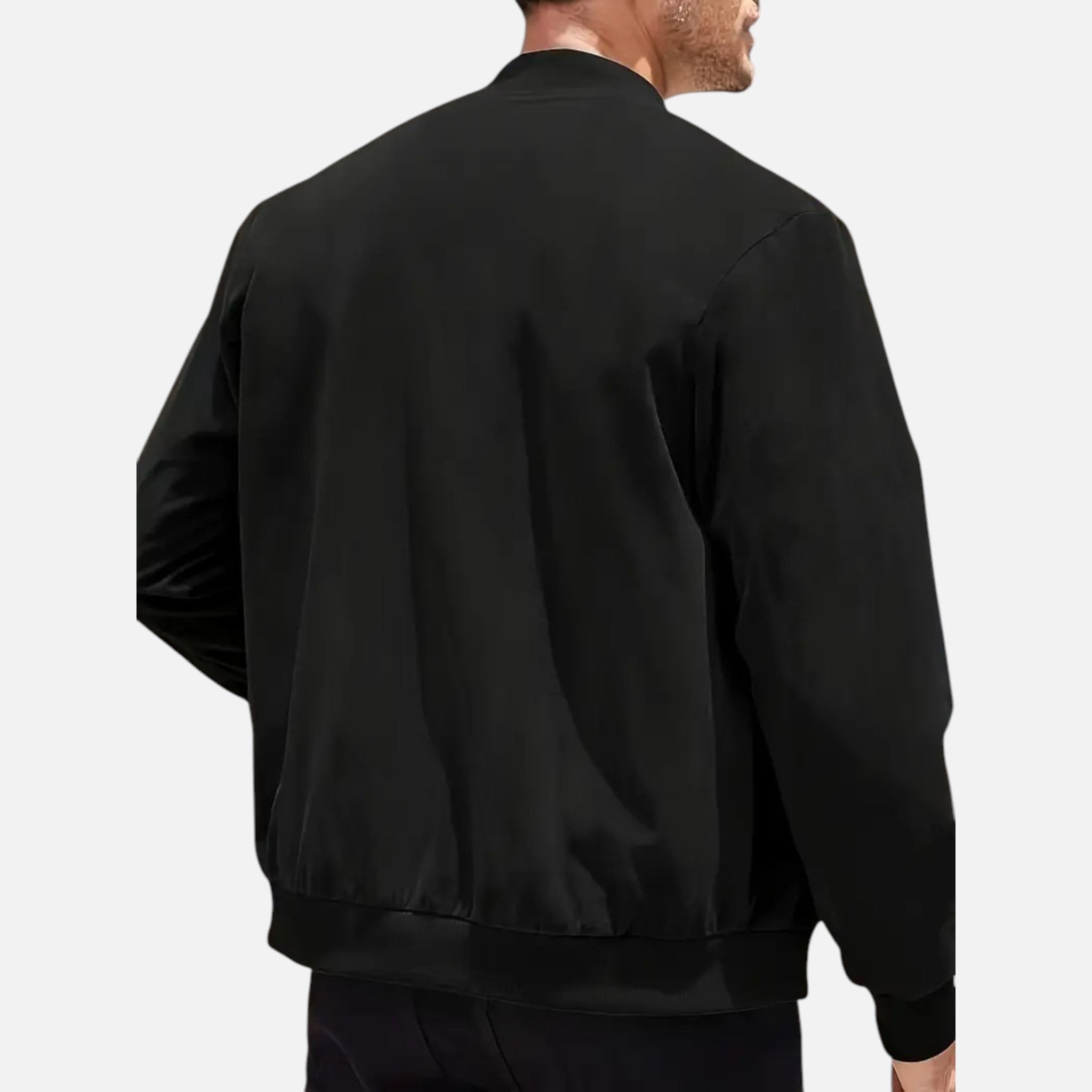 Belavyn | Menâs Heritage Zipper Jacket in Black